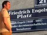 <p>Viyana'da (Avsuturya) Karl Marx ve Friedrich Engels.</p>